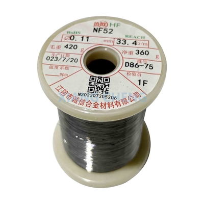 NF52 Ni45-50 PTC NiFe legering weerstand verwarmingsdraad voor huishoudelijke elektrische producten
