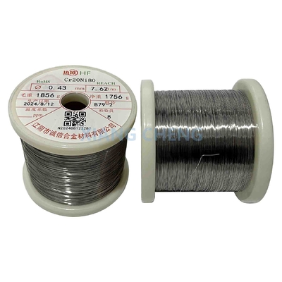 Cr20Ni80/80Ni20Cr/NiCr8020 Nickelchroomdraad legering Verwarmingselement Anti-oxidatie