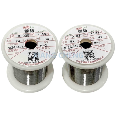Cr20Ni30 Perfecte combinatie van chroom en nikkel voor superieure verwarmingsprestaties