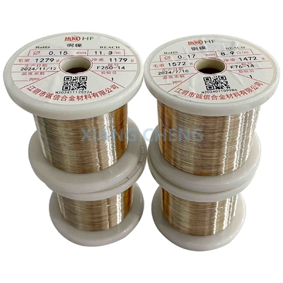 Hooggeleidende CuNi-legering CuNi4/NC007/C72150/2.0842 voor elektrische componenten en verwarmingselementen