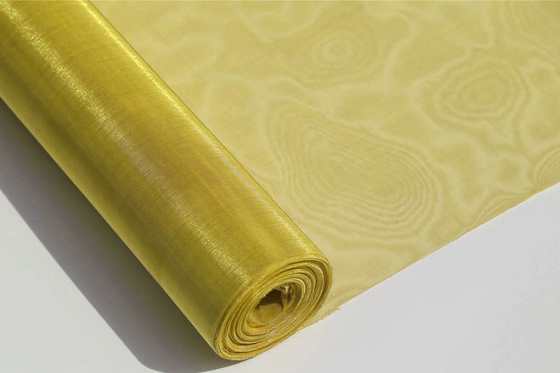 0.6-1.3mm roll breedte Messing draad gaas in plain en twill weef Perfecte sterkte balans gegarandeerd
